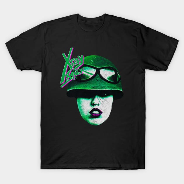 Retro X-ray spex poly styrene tribute T-Shirt by Polaroid Popculture